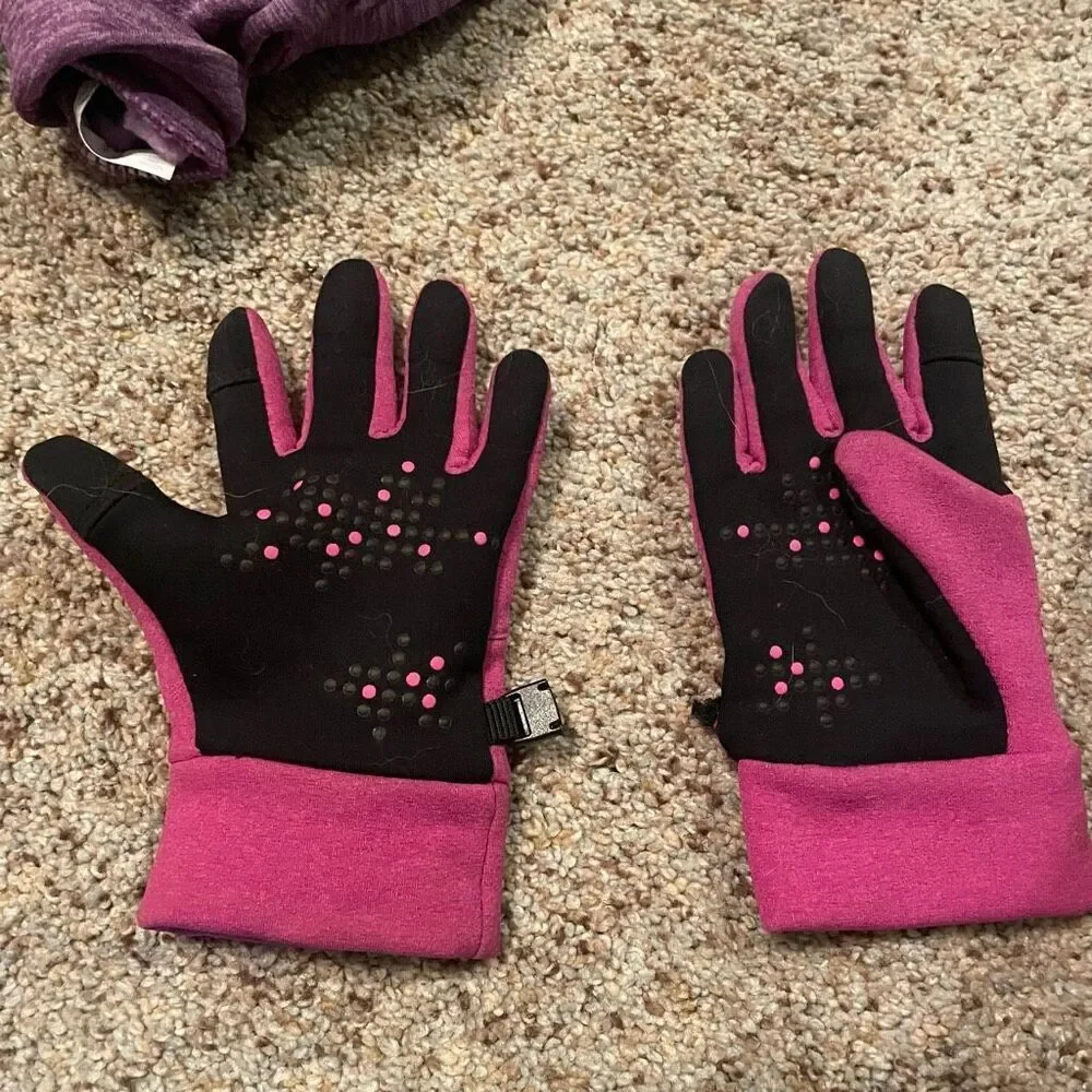 Head Girls 3-Piece Glove Bundle Multiple Sizes Black Gray Pink Purple Snow Play